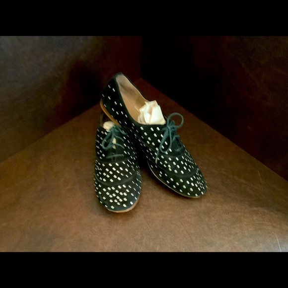 Ladies suede flats shoes - Picture 2 of 4